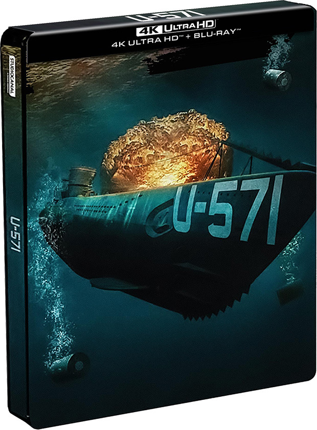 carátula U-571 - Edición Metálica Ultra HD Blu-ray 1