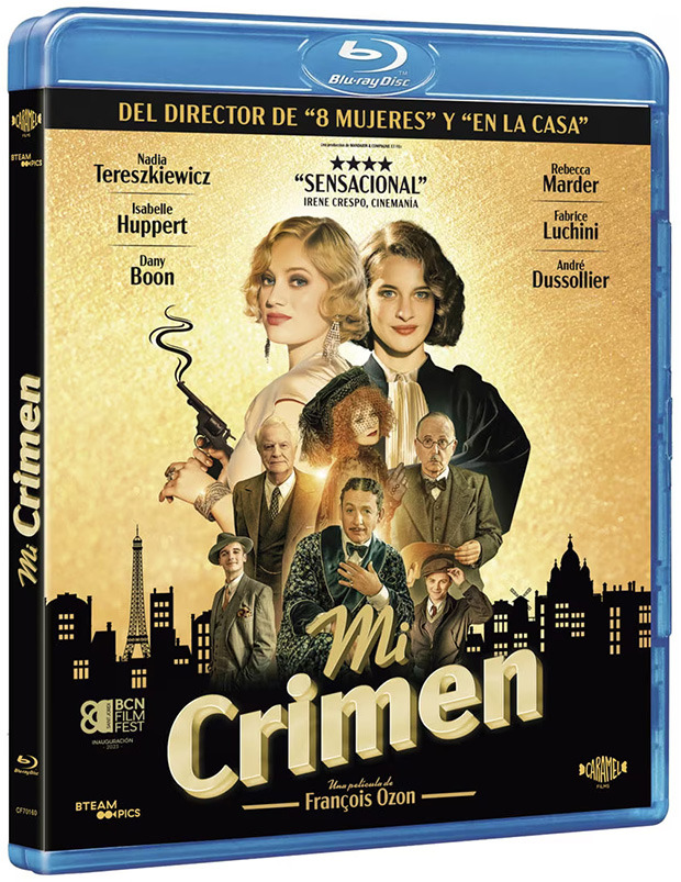 carátula Mi Crimen Blu-ray 1