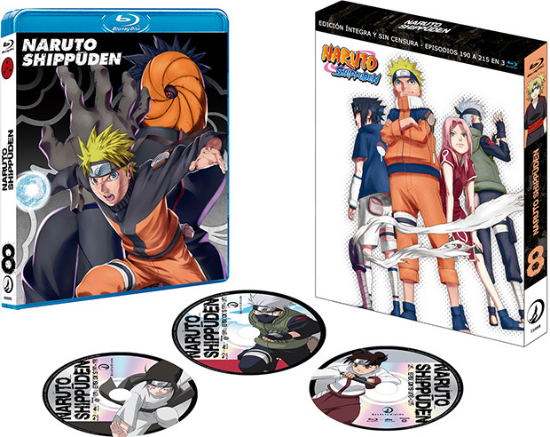 Naruto Shippuden - Box 8 (Edición Coleccionista) Blu-ray