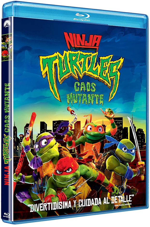 carátula Ninja Turtles: Caos Mutante Blu-ray 1