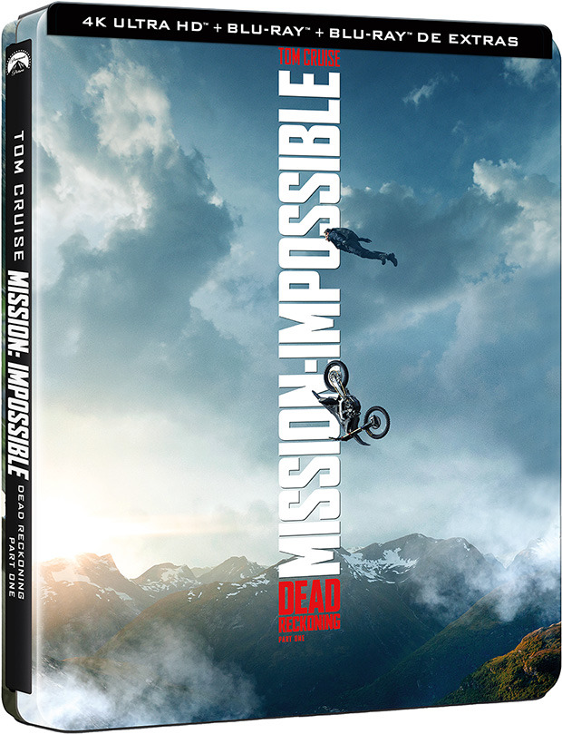 carátula Misión: Imposible - Sentencia Mortal Parte Uno - Edición Metálica Ultra HD Blu-ray 1