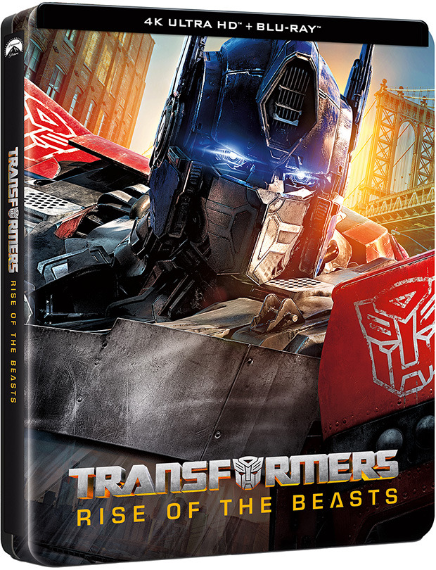 carátula Transformers: El Despertar de las Bestias - Edición Metálica Ultra HD Blu-ray 1