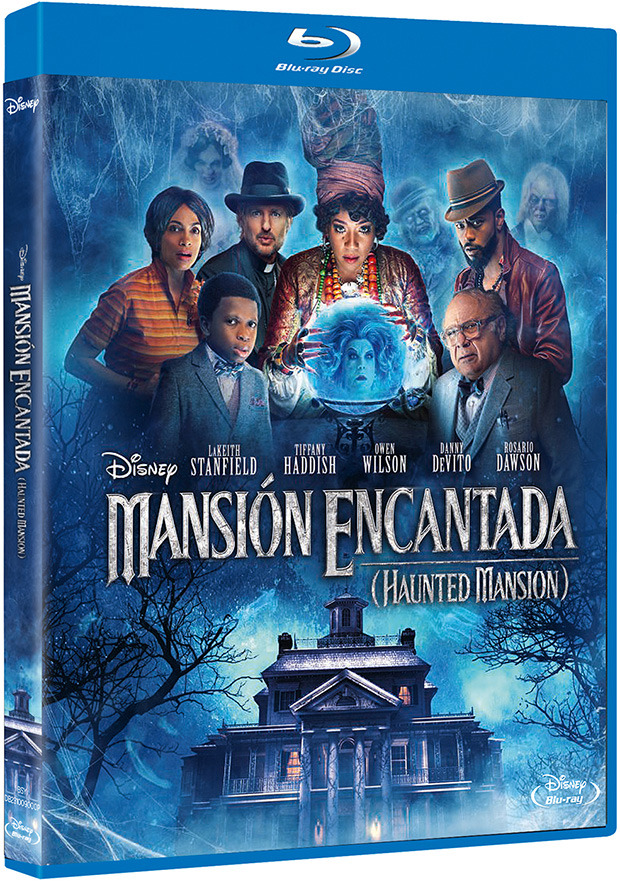 carátula Mansión Encantada (Haunted Mansion) Blu-ray 1