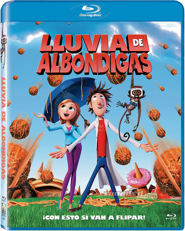 Lluvia de Albóndigas Blu-ray