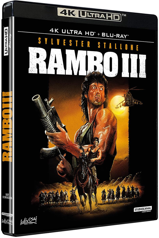 carátula Rambo III Ultra HD Blu-ray 1