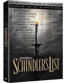 La Lista de Schindler Ultra HD Blu-ray 2