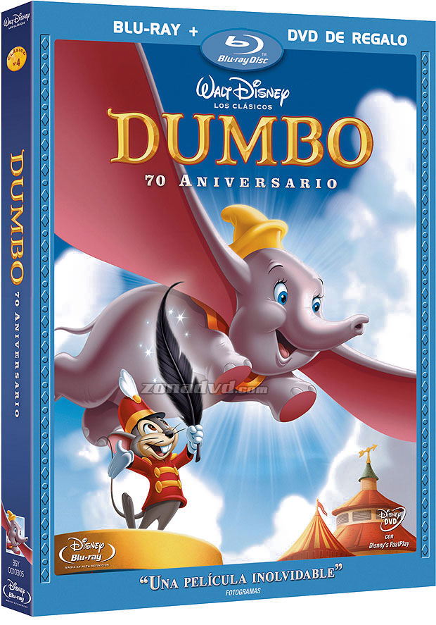 Dumbo Edición 70 Aniversario Bluray