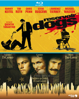 Pack Reservoir Dogs + Gangs of New York Blu-ray