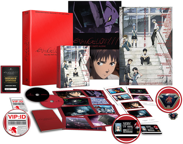 carátula Evangelion 1.11 You are (not) Alone - Edición Coleccionista Blu-ray 1