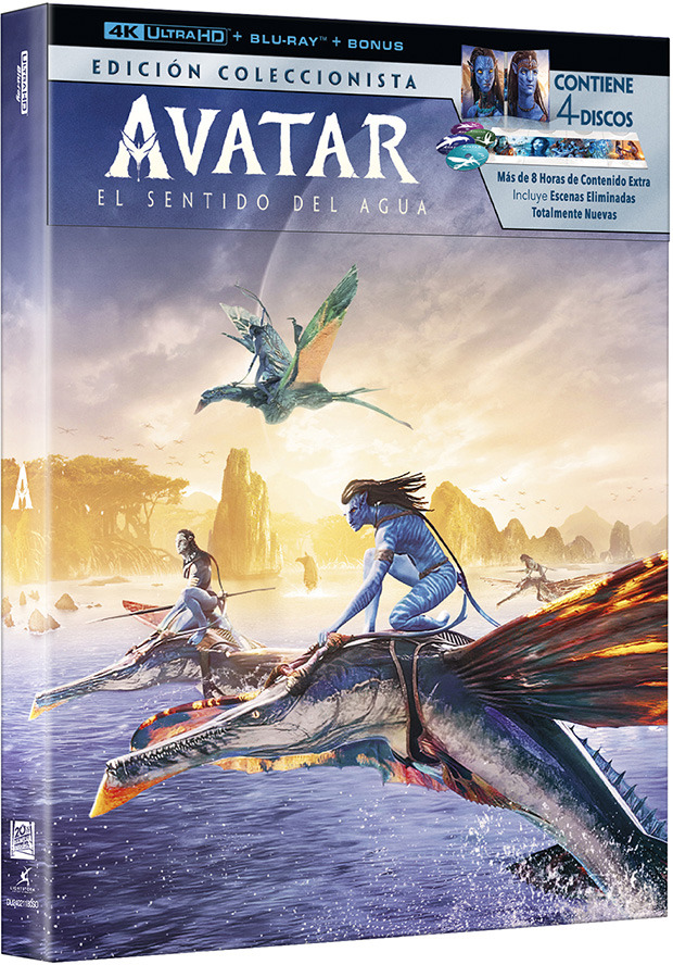 carátula Avatar: El Sentido del Agua - Edición Coleccionista Ultra HD Blu-ray 1