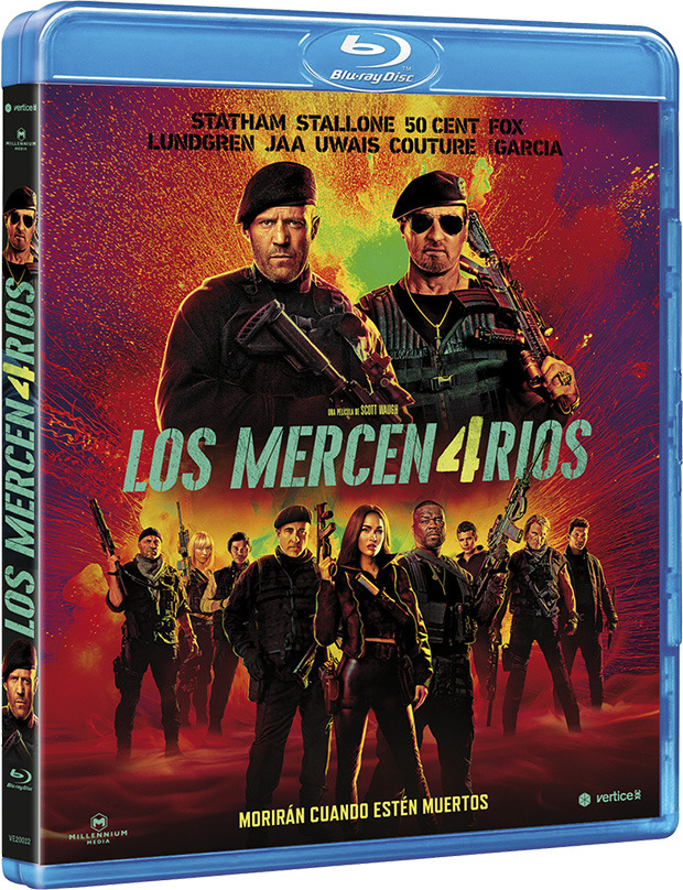 carátula Los Mercen4rios (Los Mercenarios 4) Blu-ray 2