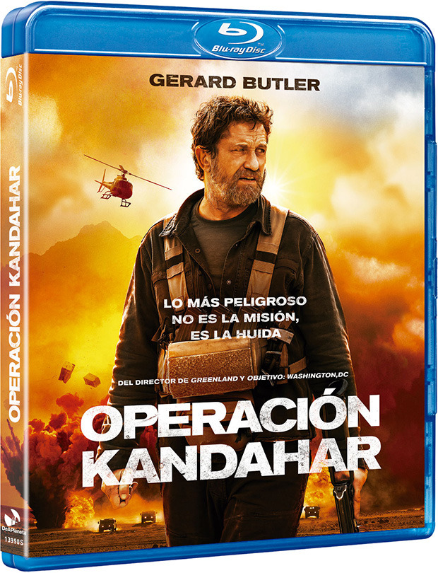 carátula Operación Kandahar Blu-ray 1