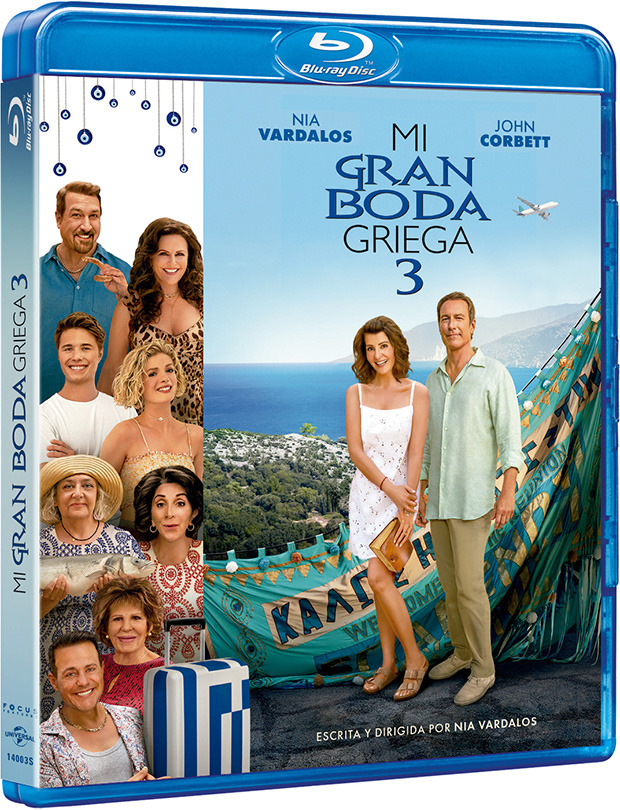 carátula Mi Gran Boda Griega 3 Blu-ray 1