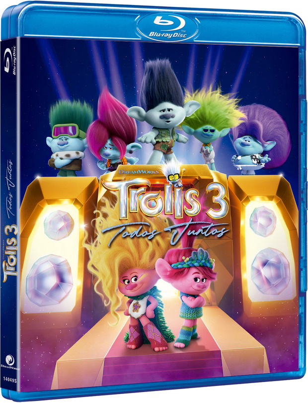 carátula Trolls 3: Todos Juntos Blu-ray 1