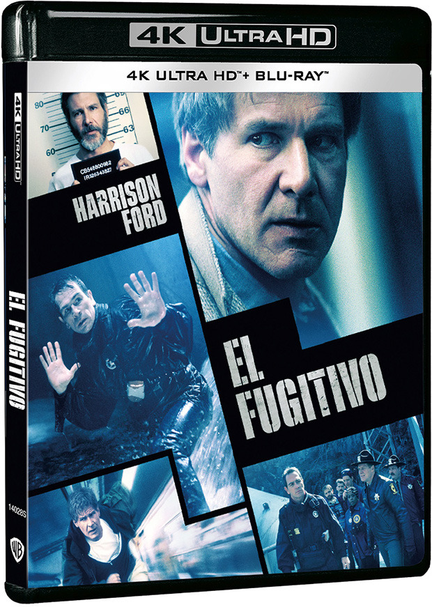 carátula El Fugitivo Ultra HD Blu-ray 2