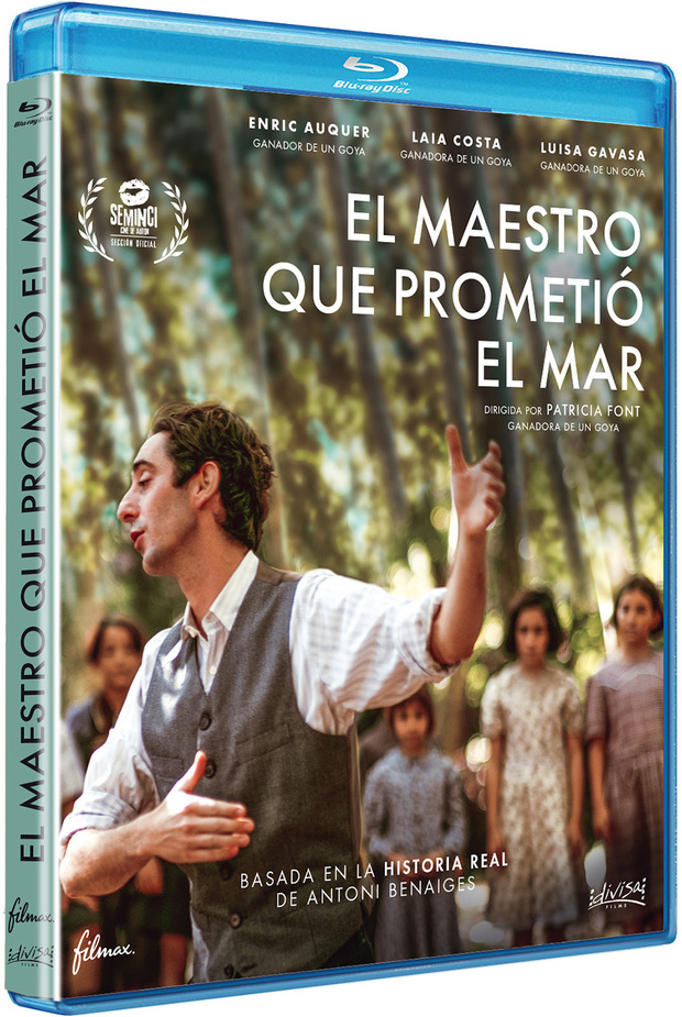 carátula El Maestro que prometió el Mar Blu-ray 1