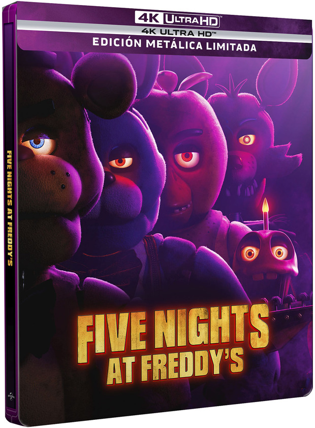 carátula Five Nights at Freddy's Ultra HD Blu-ray 1