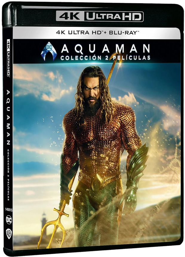 carátula Aquaman - Colección 2 Películas Ultra HD Blu-ray 1