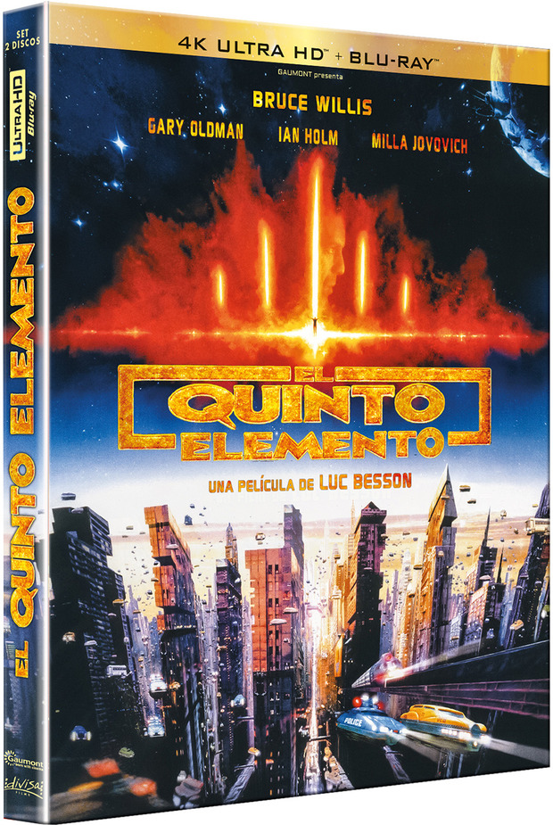 carátula El Quinto Elemento Ultra HD Blu-ray 1