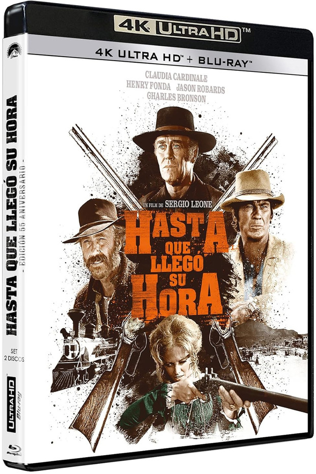 carátula Hasta que Llegó su Hora Ultra HD Blu-ray 1
