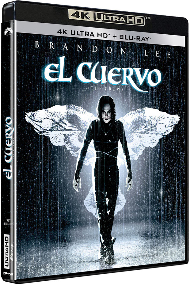 carátula El Cuervo Ultra HD Blu-ray 1