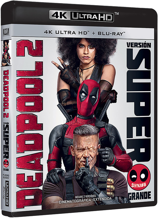 carátula Deadpool 2 Ultra HD Blu-ray 2
