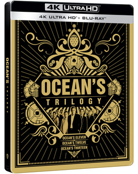 Trilogía Ocean's - Edición Metálica Ultra HD Blu-ray