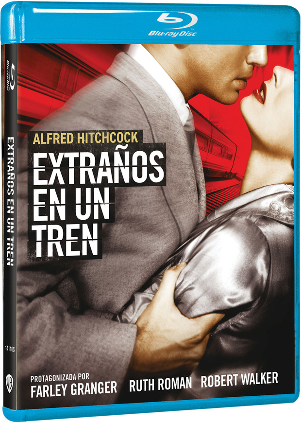 carátula Extraños en un Tren Blu-ray 1