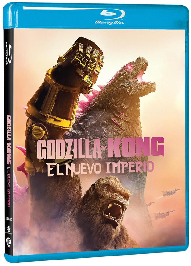 carátula Godzilla y Kong: El Nuevo Imperio Blu-ray 1