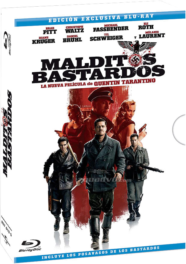 carátula Malditos Bastardos - Exclusiva Fnac Blu-ray 1