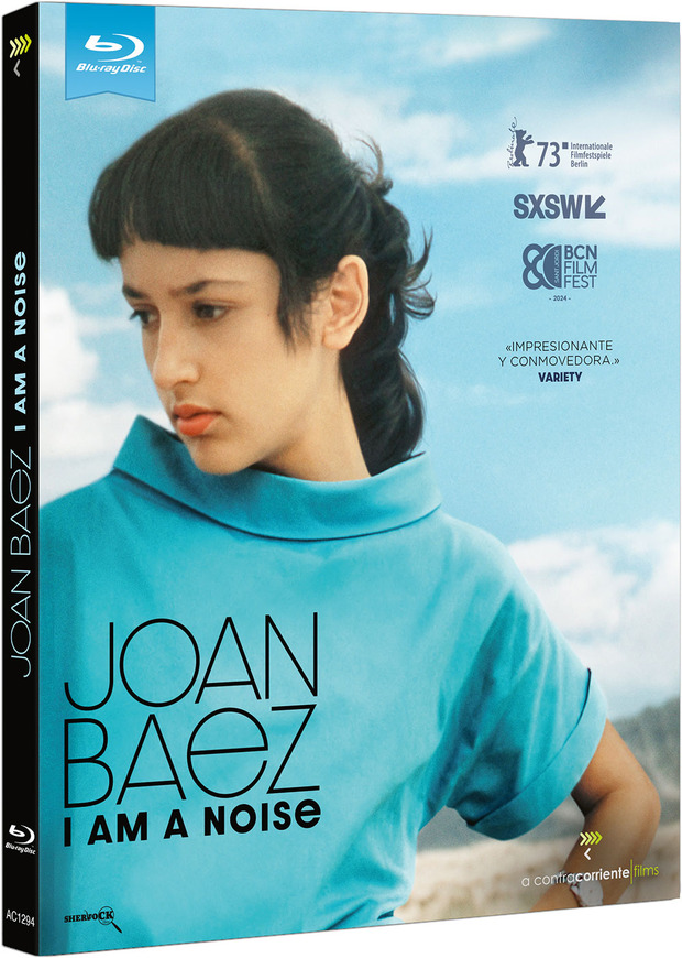 carátula Joan Baez: I Am a Noise Blu-ray 1