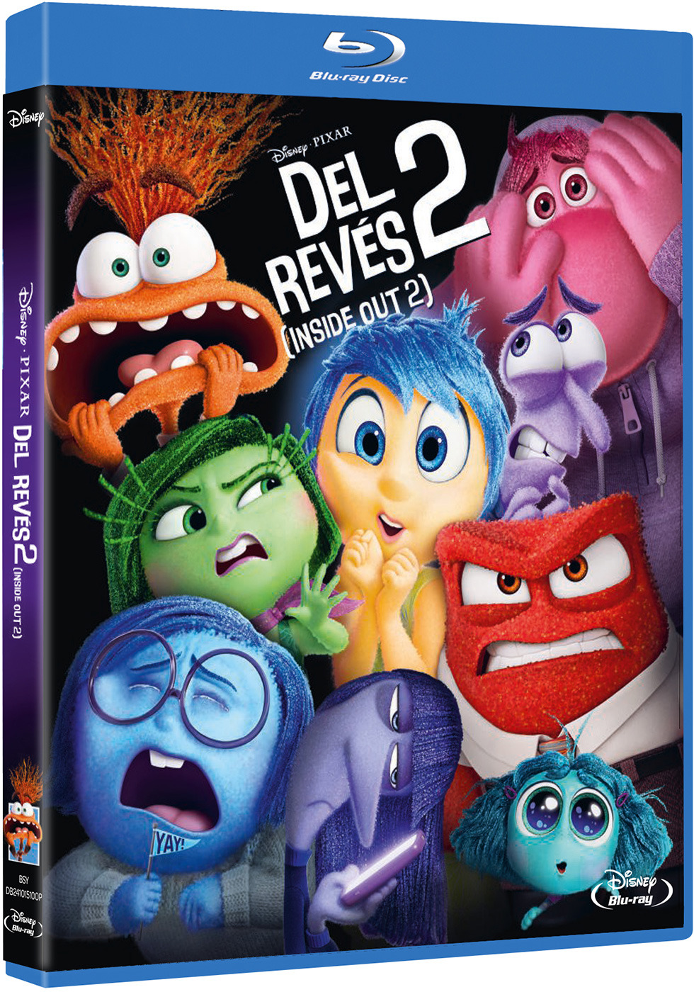 Car tula De Del Rev s 2 Inside Out 2 Blu ray