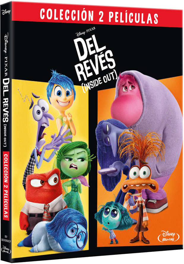 Del Revés (Inside Out) - Colección 2 Películas Blu-ray