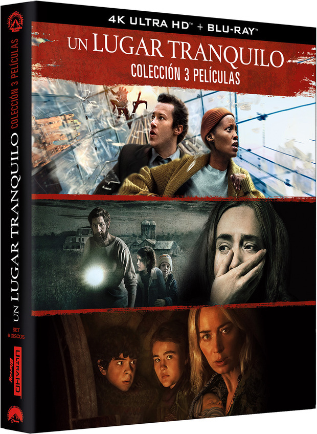 Un Lugar Tranquilo - Colección 3 Películas Ultra HD Blu-ray