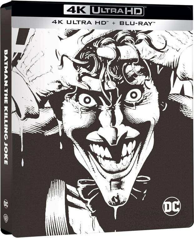 carátula Batman: La Broma Asesina - Edición Metálica Ultra HD Blu-ray 1