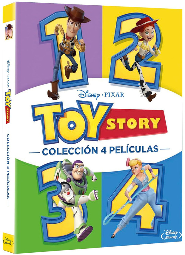 Toy Story - Colección 4 Películas Blu-ray