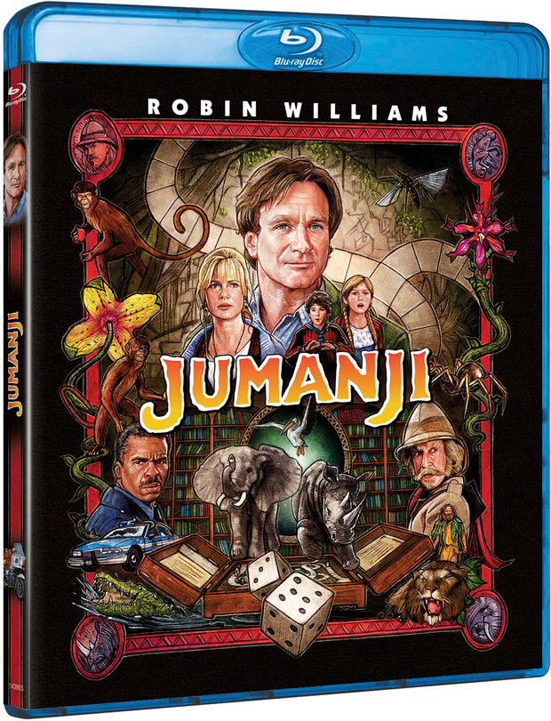 carátula Jumanji - Edición Horizontal Blu-ray 1