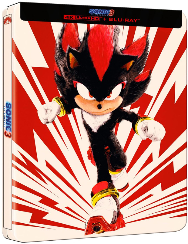 Sonic 3: La Película - Edición Metálica Ultra HD Blu-ray