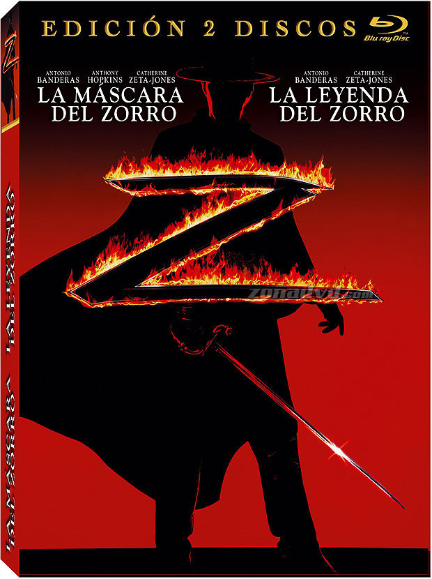 Pack El Zorro (La Máscara + La Leyenda) Blu-ray