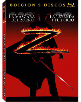 Pack El Zorro (La Máscara + La Leyenda) Blu-ray