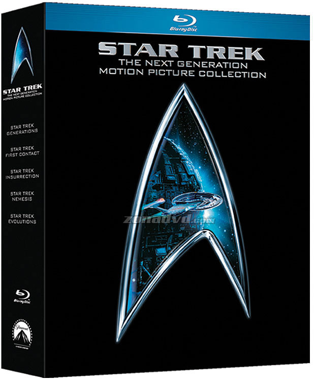 carátula Star Trek - Películas 7 a 10 (Pack) Blu-ray 1