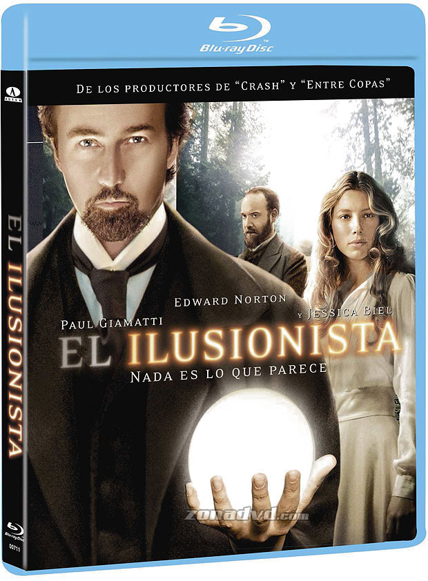 carátula El Ilusionista Blu-ray 1