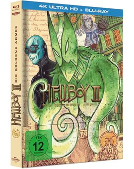 Hellboy II: El Ejército Dorado en Mediabook en UHD 4K