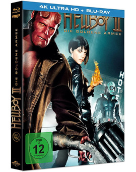 Hellboy II: El Ejército Dorado en Mediabook en UHD 4K