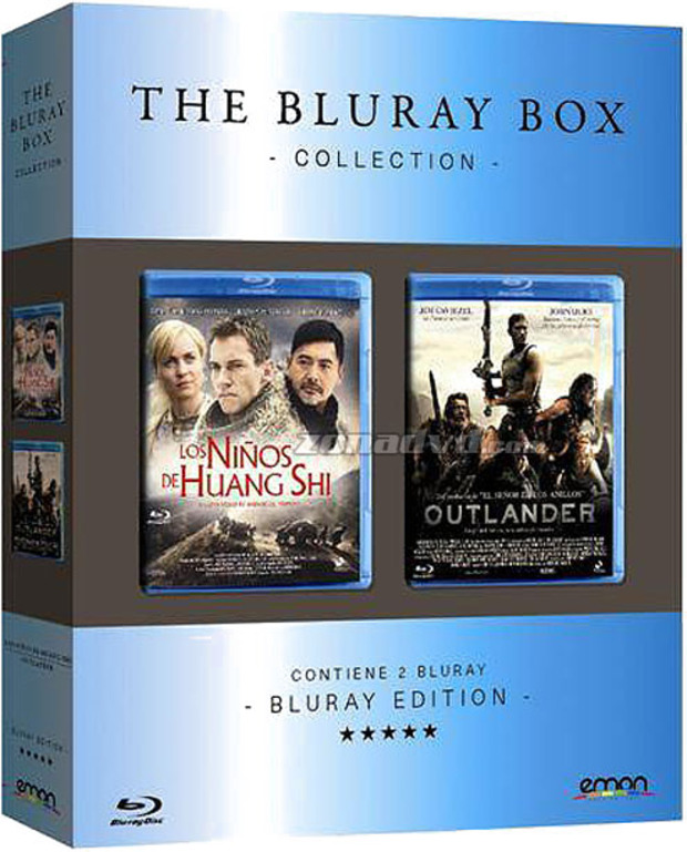 carátula Pack Los Niños de Huang Shi + Outlander Blu-ray 1