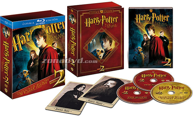 Harry Potter y la camara secreta En DVD (edición de 2 discos