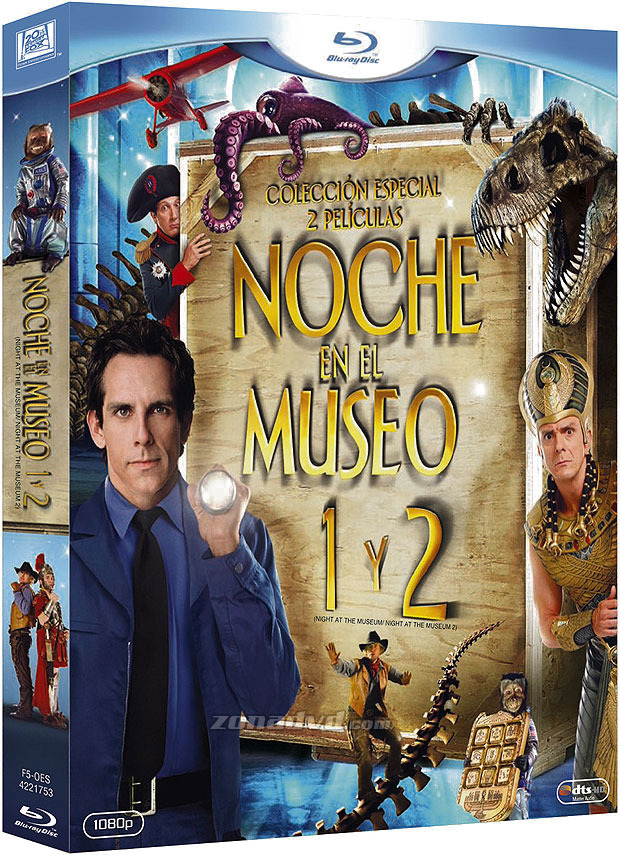 Pack Noche en el Museo 1 y 2 Blu-ray