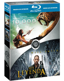 Pack 10.000 + Soy Leyenda Blu-ray