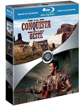 Pack La Conquista del Oeste + Quo Vadis Blu-ray
