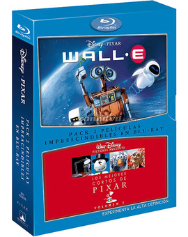 Pack Wall-E + Los Mejores Cortos de Pixar Blu-ray